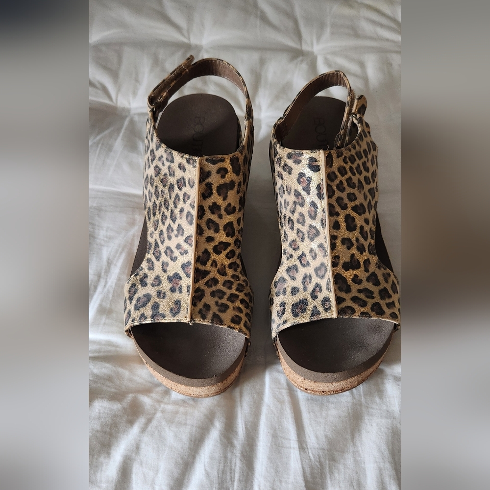Corky's Carly Leopard Print Women's Sandals